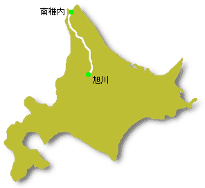 北海道　帰り道