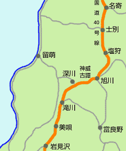 旭川地図